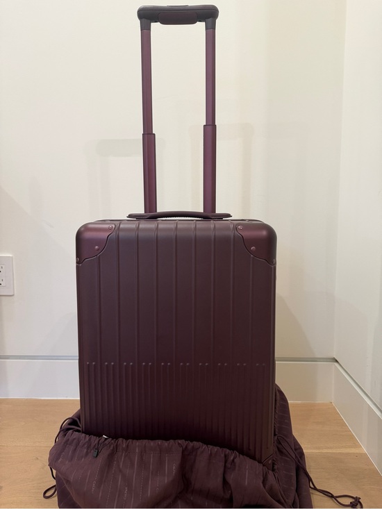 Calpak Handbags - CALPAK Vault Carry On in Dark Cherry